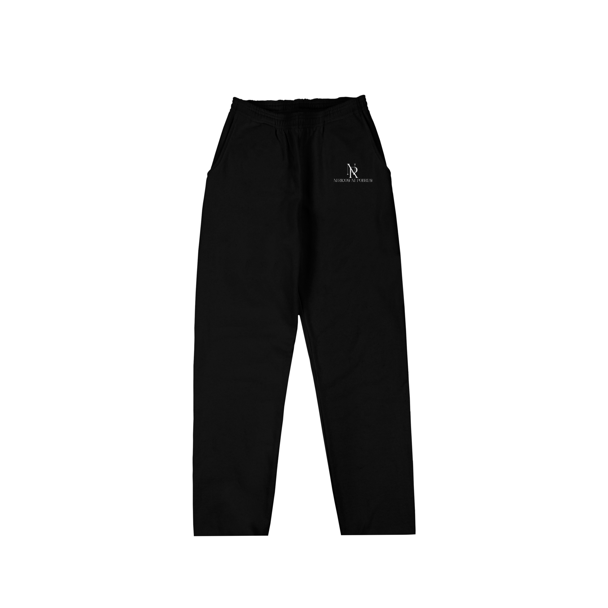 NRNP Black Straight Legged Pants – Ni Ricos Ni Pobres